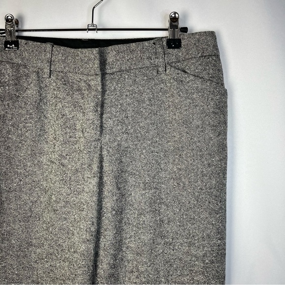 Express Editor Heather Gray Wide Leg Dress Pants 4 - Picture 3 of 3